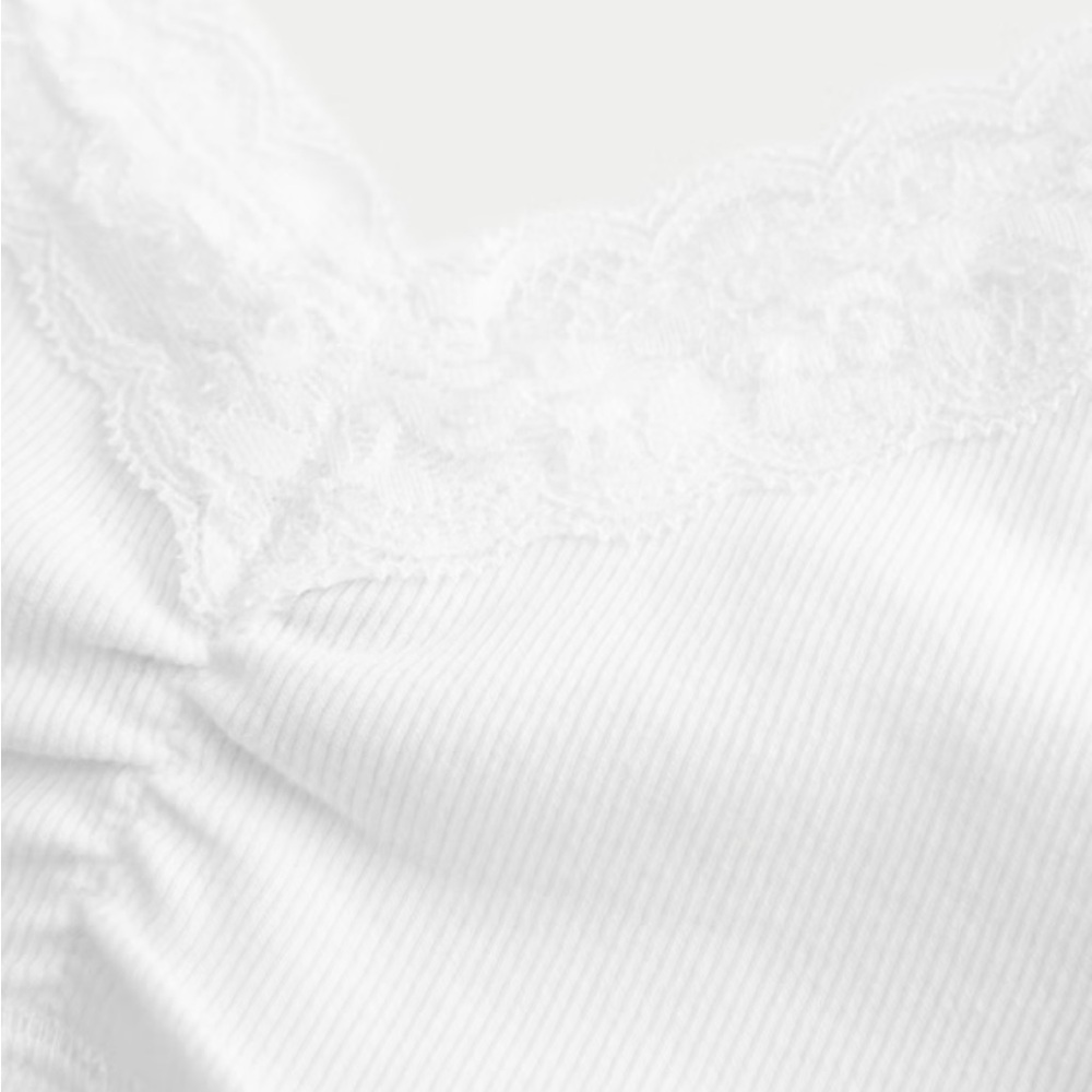 Hollister White Lace Camisole - Picture 5 of 5
